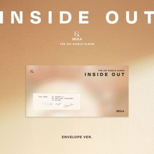 Seola: Inside Out - Envelope Version - incl. 16pg Photobook, Lyrics Paper, Photocard + Film Photo - COMPACT DISCS