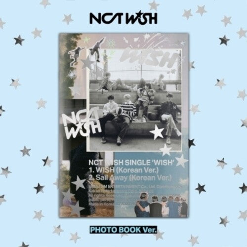NCT Wish: Wish - Photobook Version - incl. 88pg Photobook, Postcard, Photo, Folded Poster + Photocard - COMPACT DISCS