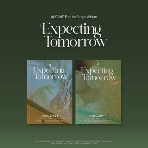 Asc2Nt: Expecting Tomorrow - incl. 80pg Photobook, Postcard, 4-Cut Photo, Sticker, Bookmark, Photocard Frame, Group Photocard + 2 Photocards - COMPACT DISCS
