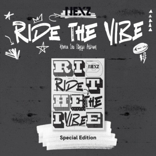 Nexz: Ride The Vibe - Special Edition - incl. Pamphlet, Club Poster, 88pg Photobook, Postcard, Photocard, Unit Photocard + 4pc Sticker Pack - COMPACT DISCS