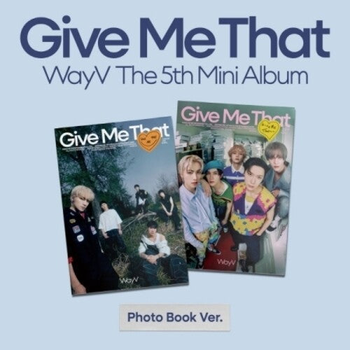 Wayv: Give Me That - Photobook Version - Random Cover - incl. Photobook, Lyric Paper + Photocard - COMPACT DISCS