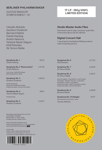 Gustav Mahler: Mahler: Symphonies Nos. 1-10 (17 LP) - VINYL