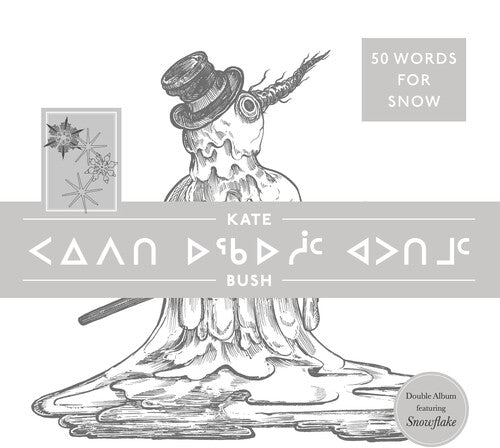 Kate Bush: 50 Words For Snow - Polar Edition 180gm 2LP Gatefold Sleeve, Metallic Belly Band & Christmas Card - VINYL