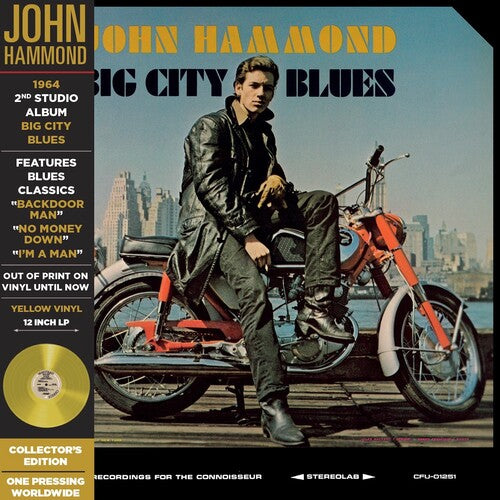 John Hammond: Big City Blues - Yellow - VINYL