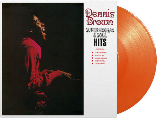 Dennis Brown: Super Reggae & Soul Hits - Limited 180-Gram Orange Colored Vinyl - VINYL
