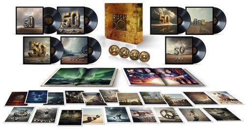 Rush: 50    [Super Deluxe 4 CD/180gram 7 LP] - VINYL