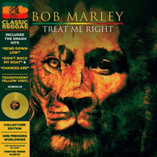 Bob Marley: Treat Me Right - Yellow - VINYL