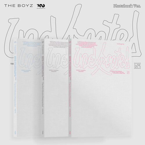 The Boyz: Unexpected - Random Cover - incl. 80pg Photobook, Envelope, Poster, Track Sticker, Postcard, Q&A Card + Selfie Photocard - COMPACT DISCS