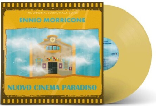 Ennio Morricone: Nuovo Cinema Paradiso (Original Soundtrack) - Transparent Yellow Colored Vinyl with CD - VINYL
