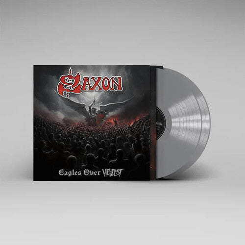 Saxon: Eagles Over Hellfest - Silver Colored Vinyl - VINYL