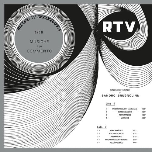 Sandro Brugnolini: Underground - VINYL