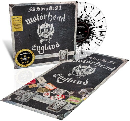 Motorhead: No Sleep At All    [Clear/Black-White Splatter LP] - VINYL