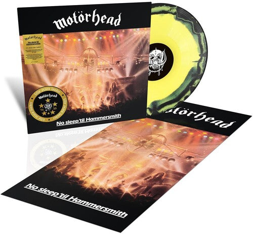 Motorhead: No Sleep 'til Hammersmith    [Yellow/Black Half-Speed LP] - VINYL