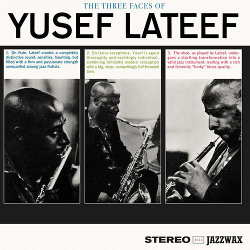 Yusef Lateef: Three Faces Of Yusef Lateef - Limited 180-Gram Vinyl with Bonus Tracks - VINYL