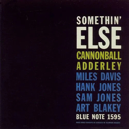 Cannonball Adderley: Somethin' Else - Limited 180-Gram Crystal Clear Vinyl with Bonus Tracks - VINYL