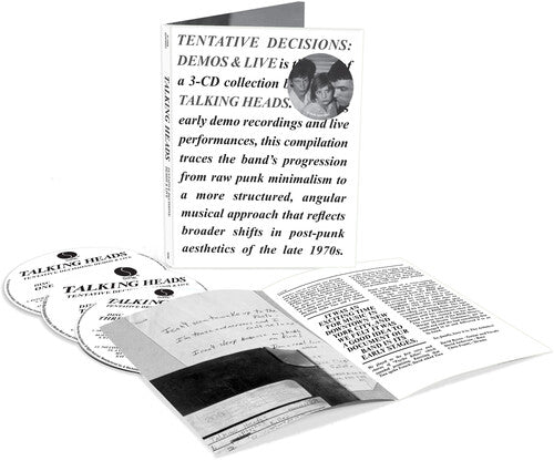 The Talking Heads: Tentative Decisions: Demos & Live - COMPACT DISCS