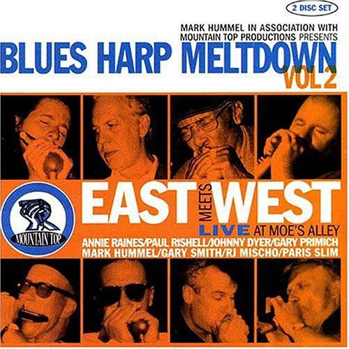 Various Artists: Blues Harp Meltdown, Vol. 2: East Meets West Live At Moe's Alley - COMPACT DISCS