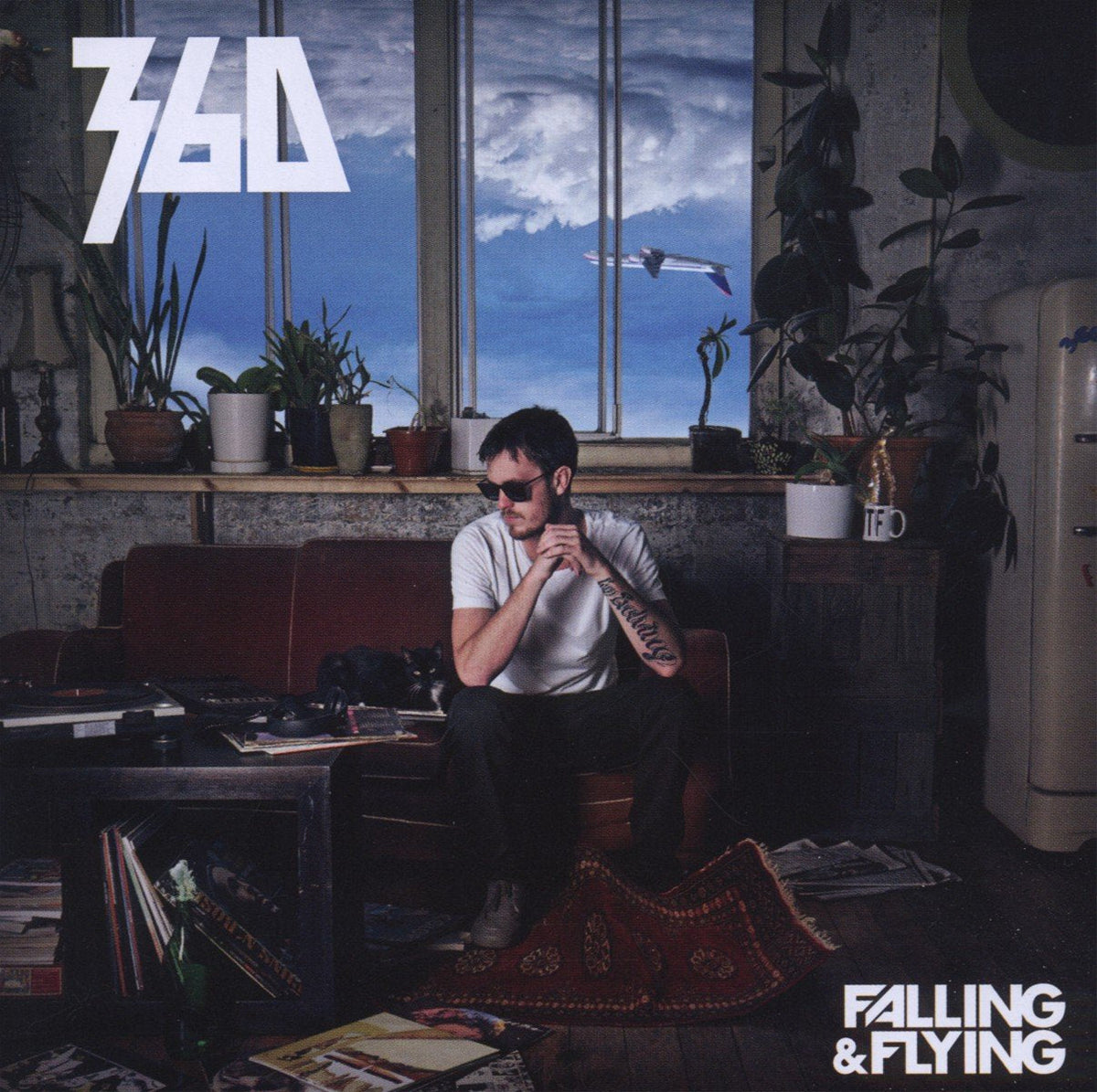 360: Falling & Flying [Solid Blue Colored Vinyl] - VINYL