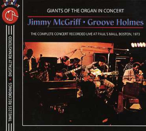 Jimmy McGriff: With Groove Holmes in Concert - COMPACT DISCS
